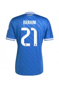 Real Madrid Brahim Diaz #21 Voetbaltruitje 3e tenue 2025-26 Korte Mouw